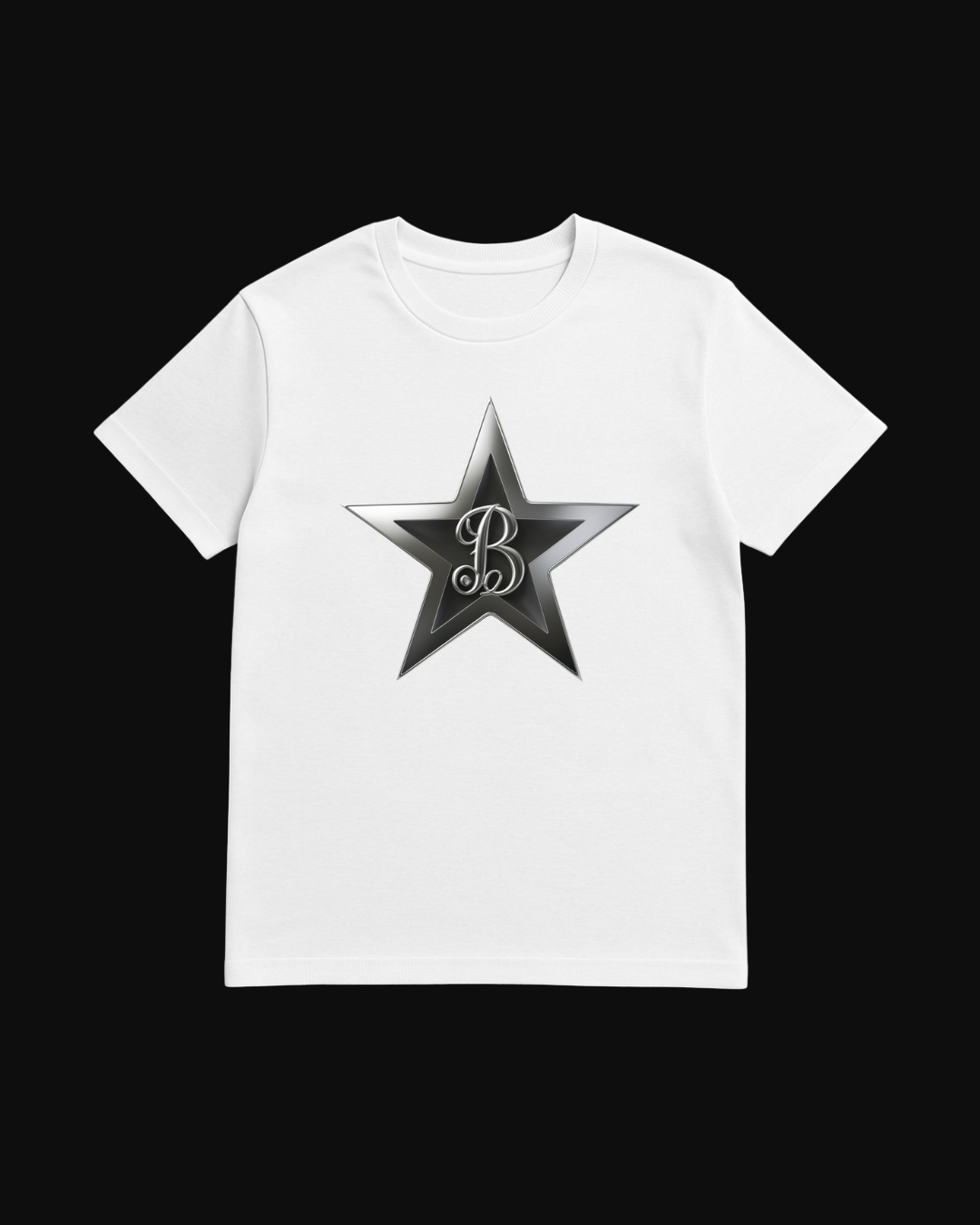 Chrome Star “B” Tee