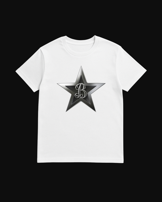 Chrome Star “B” Tee