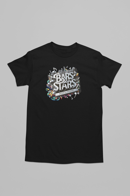 Bars and Stars Platinum Logo T-Shirt