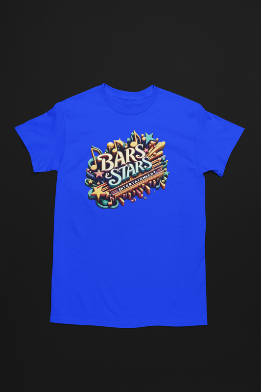 Bars and Stars Multi-Color Logo T-Shirt