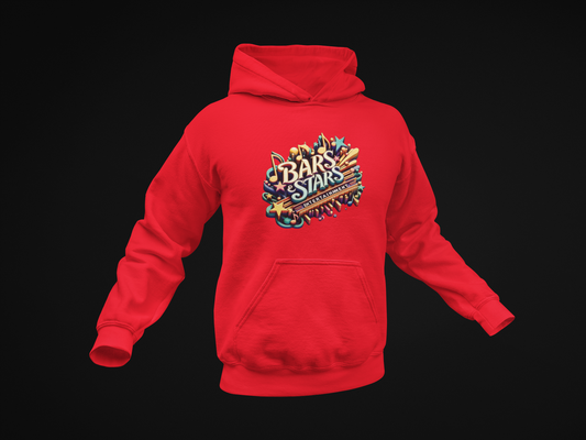 Bars and Stars Multi-Color Logo Hoodie